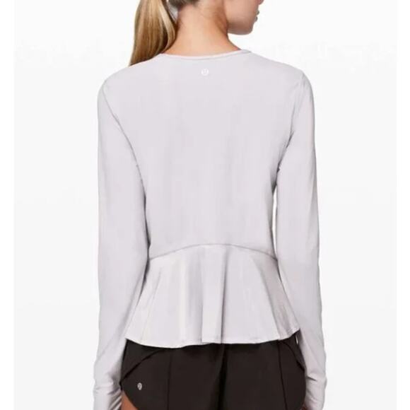 NWT Lululemon Look Ahead Run Lilac Light Purple Tech Tee 2 - Picture 2 of 5